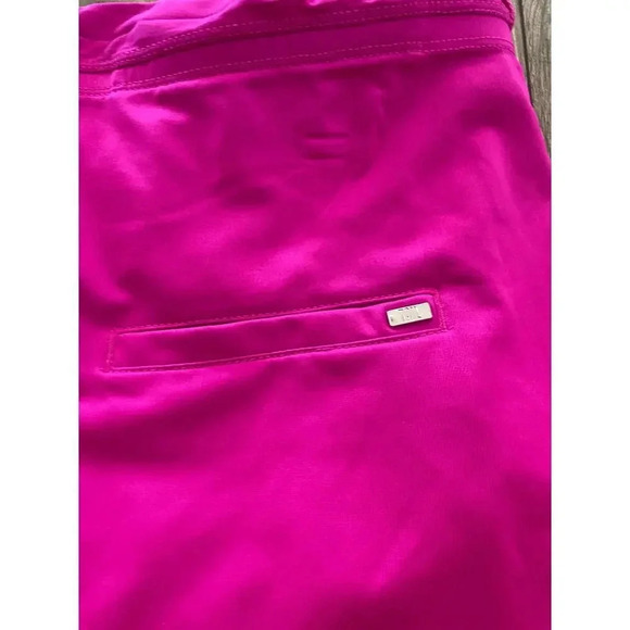 Tail White Label Womens Pink Flat Front Zipper Pocket Athletic Skirt Size Medium - Picture 5 of 7
